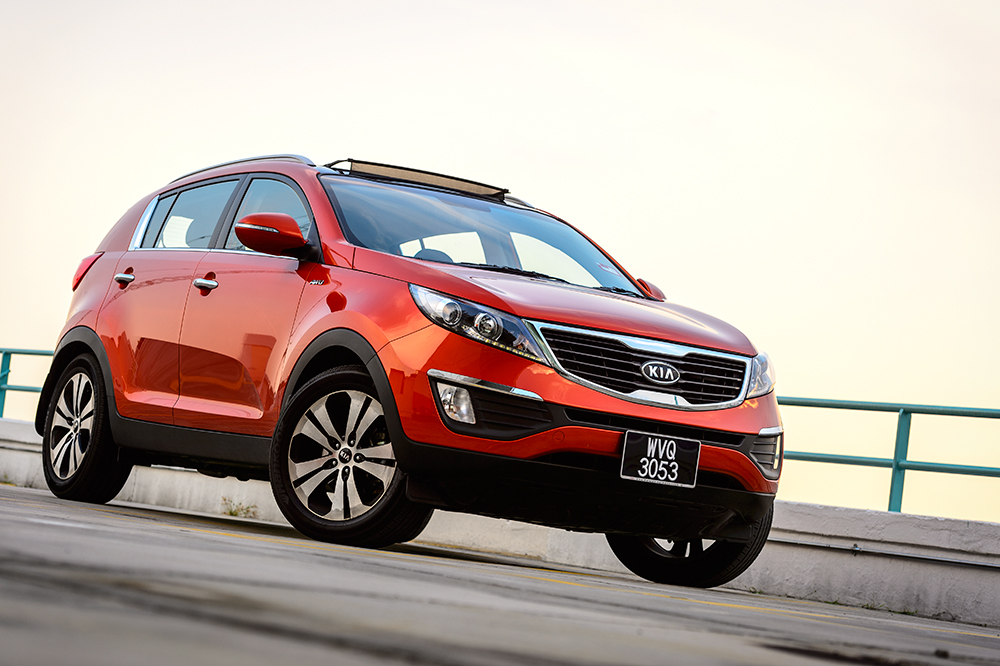 Kia Sportage - Riding on Impressive - kensomuse