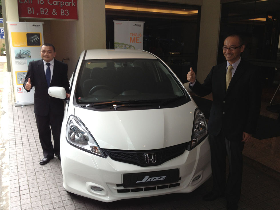 Honda Jazz in Ipoh, Malaysia